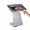 43inch dual totem lcd screen indoor digital signage touch screen information