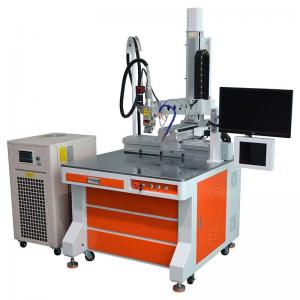 China 3 Axis 4 Axis Laser Fiber Welding Machine Automatic For Garment Shops supplier