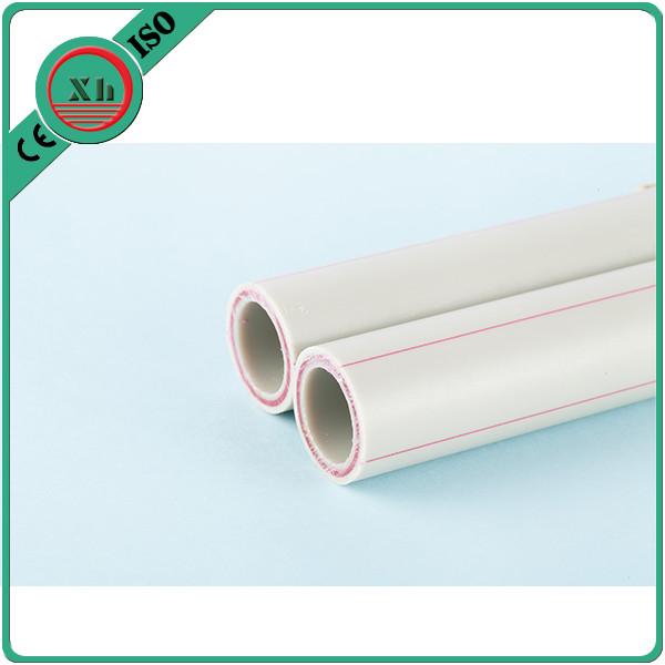 Flexible Three Layer PPR Fiberglass Composite Pipe Wear Resistant Long Life Span