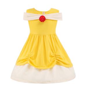 China Kids Princess Dress Elena Snow White Dress Children Girls' Party Dresses supplier