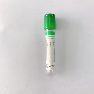 China Customized Lithium Heparin Tube With Rubber Stopper Leakage Proof supplier