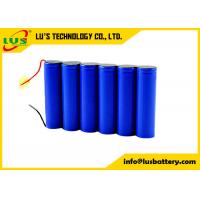 China Rechargeable Lithium Ion Battery Pack 7.4V 6600mAh Li-Ion Battery Make With ICR18650 CELL on sale
