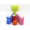 China Brique personnalisable de refroidisseur de glace de couleur, plat froid de gel réutilisable pour la crème glacée wholesale