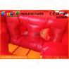 Fun Truck Bounce House Inflatables Obstacle Course Red Fire Retardant