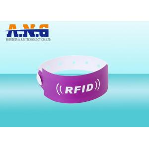 Paper Tyvek RFID wristbands rfid enabled wristbands 860-960mhz