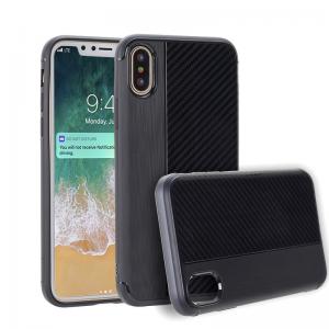 China New in USA TPU carbon fiber mobile phone case for iphone x ,For iPhone x TPU brushed cellphone case supplier