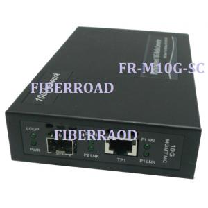 Standalone 10 gigabit Media Converter Fiber-To-Copper SFP + Fiber Module