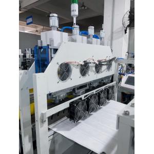 12KW Ultrasonic Pocket Filter Making Machine With Trapezoidal Bag Appearance And Neat And Time-Saving Machine