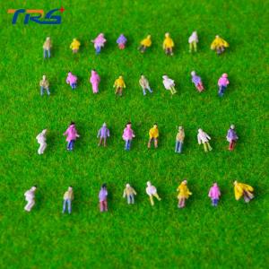 China 1:200 scale model ABS plastic painted people 0.9cm for model building materials supplier