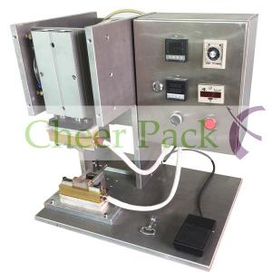 China SS Stand Up Pouch Sealing Machine , Manual PP Bag Sealing Machine supplier