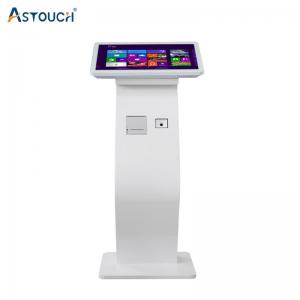 China 21.5 Inch Way Finding Touch Screen Kiosk Software Open Source With Printer LCD supplier
