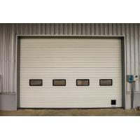 China Remote Control Sectional Garage Door Insulation Electric Steel White 50mm-80mm Thickness on sale