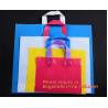 CLEAR FROSTED SOFT LOOP SHOPPER BAG,Soft Loop Handle Plastic Bag OEM Plastic