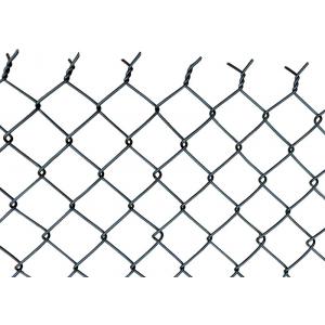 Decorative Tennis Court Mesh Fencing , Chain Link Security Fence 40x40mm