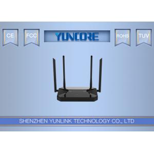 China 100mW 11AC Wireless Router 802.11ac 1200Mbps Mesh WAVE2 8M Flash ABS Material supplier