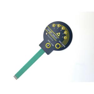 China Embossed Type Waterproof Membrane Switch Durable 0.88MM Thickness For Testing Controller wholesale