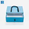 China Hot Stamping 4C Offset Printing Cardboard Drawer Boxes With Handle wholesale