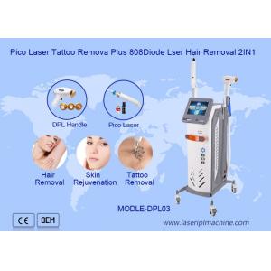 China Pico 2 In1 Diode Laser Hair Removal Machine Tattoo Removal Plus 808nm supplier