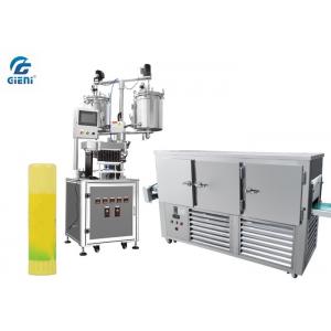 China 220V Paste Lip Balm Filler With Chilling Tunnel 6-10 Moulds / Min Output supplier