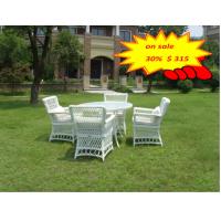 China 5pcs Rattan Garden Dining Sets / Outdoor Rattan Garden Furniture Sets on sale