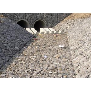 Durable 1m-6m Gabion Wall Mesh High Tensile Strength 380-550n/Mm2