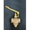 China flushing valve female thread Self-Closing Valve Art. 02000 Bronze Globe valve self-closing type with lever, PN16, Threaded ends UNI ISO 228-1 :2003,ANSI B1.20.1 NPT wholesale