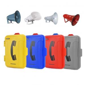 China CE Emergency Industrial Analog Heavy Duty Telephone Handset For Prison supplier