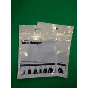 China Professional Powder Puff Flat Bottom Bags , Resealable Zip Lock Plastic Bags supplier