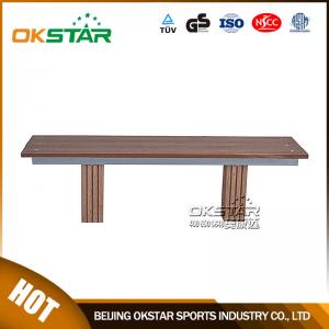 China outdoor fitness equipment High quanlity outdoor wooden gym bench supplier