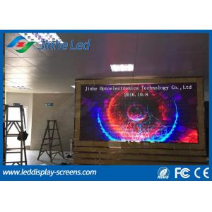 Full Color Video P4 HD Video Wall Indoor LED Display Module Aluminum Cabinet