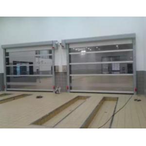 Double Glazing 2 Years Sectional Aluminium Garage Doors In Villa