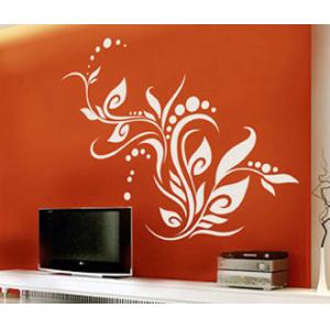 China Modern Contemporary Wall Flower Stickers G003, Floral Wall Stickers /Decorative Wall Stickers /Decal Wall Stickers supplier
