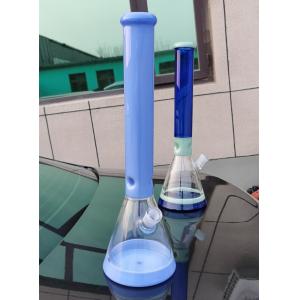 Weed Herb Borosilicate Glass Bongs Large Beaker 10 Inches Hand Painting Smoking