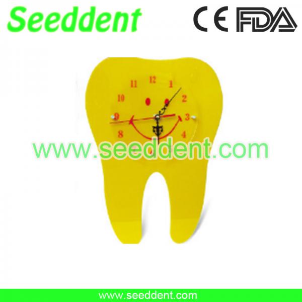 Download Tooth Shape Clock Yellow For Sale Dental Decoration Manufacturer From China 107241660 Yellowimages Mockups