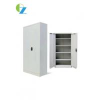 China 2 Door Steel Office Cupboard Design With 4 Shelves Cabinet Metal Cupboard Style on sale