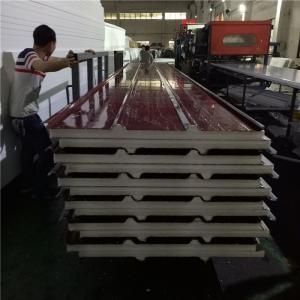 MOQ 426.3 sqm 50mm eps sandwich roof panel with 0.4mm steel sheet for sale