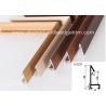 Fashionable Aluminum Sectional Picture Frames Heat Transfer Printing Wood Grain