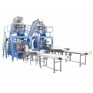 China Volume 2000ml de peso automático da máquina de embalagem dos encaixes de tubulação do aço carbono supplier