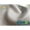 White 100% Polyester Woven Tie Interlining Fabric Heavy Weight For Necktie