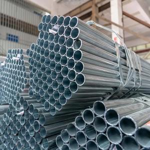 China SGCC Galvanized Steel Tube 30mm Hot Dipped GI Round Pipe For Construction supplier