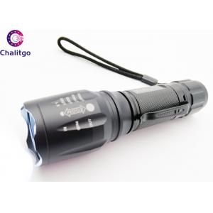 XML T6 High Lumen Tactical Flashlight With Adjustable Focus 5 Light Modes
