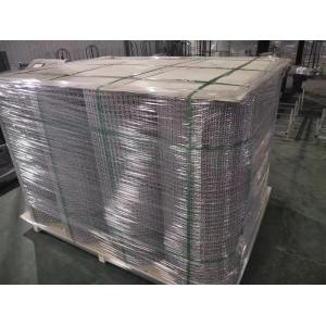 20mm Opening Wire Screen Mesh Aluminum Crimped For Pig Raising