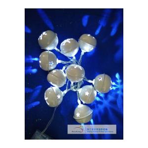 China LED battery holiday christmas decorate string lights bell supplier