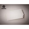 China Thermal Plain White Blank 30 Mil Plastic ID Cards For Printing Cr80 85.6x54x0.76mm wholesale