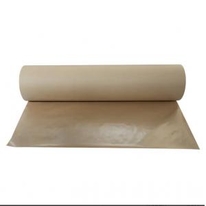 Brown PE Foaming Kraft Paper Unpeelable 110+15g Mix Wood Pulp