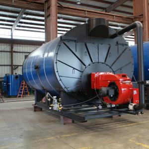 China Energy Conservation Diesel Steam Boiler 2t/H Rated Evaporation For Pharmaceutical Industry supplier
