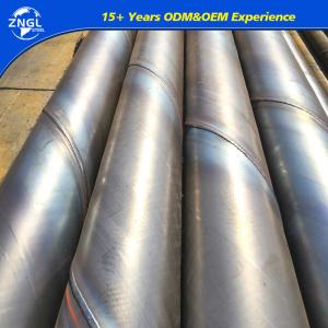 China Processing Service Welding API 5L P1 Spiral Welded Pipe LSAW Steel Pipe for Boiler Pipe supplier