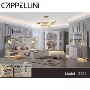 China Luxury Bedroom Furniture Sets King Size Beds Sets Modern Double Full Size supplier