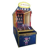 China Hit The Clown Carnival Game Machine, Hit The Penguin Tickets Redemption Throw Ball Game on sale