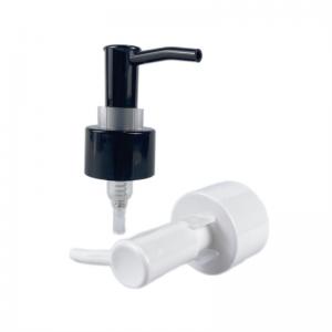China Smooth Lotion Screw Soap Pump Shampoo Head Ribbed For Bottle supplier
